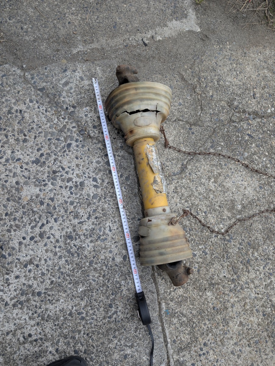 マツイ ユニバーサルジョイント 約650mm~約860mm AS100 MA-20 ドライブシャフト レモン型 _画像1