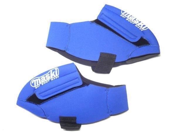 マスキー 2 スキーブーツ 保温 防水 ブーツマスク L ブルー_画像2