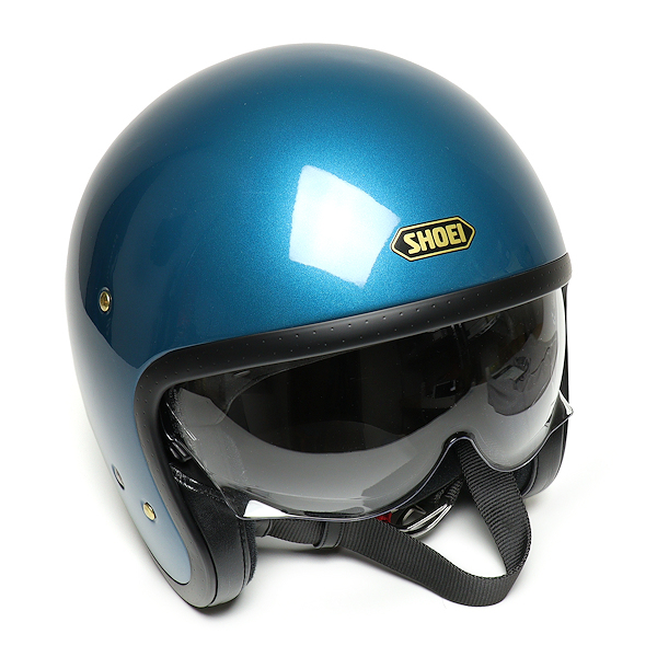 新品同様 SHOEI J・O ジェイ・オー サイズXXL(63cm) ラグナブルー 2022年製造 ジェットヘルメット ショウエイ_画像3