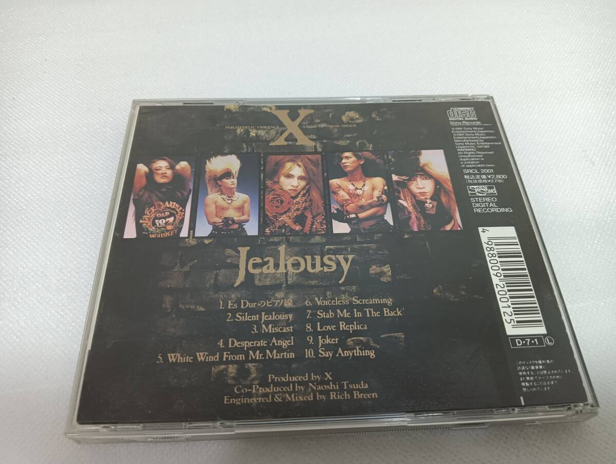 A2440 [CD] X JAPAN JEALOUSY X /jelasi- звук проверка settled 