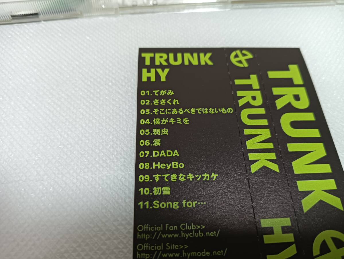 A2682　「CD」　TRUNK　/　HY 　　帯付_画像3