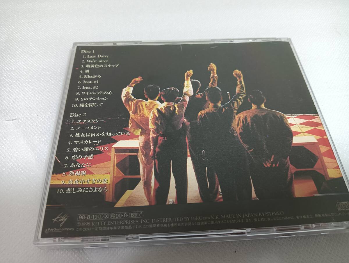 A2705 [2CD] зона безопасности Yokohama Stadium жить ~ONE NIGHT THEATER 1985 2 листов комплект звук проверка settled KTCR1485/6