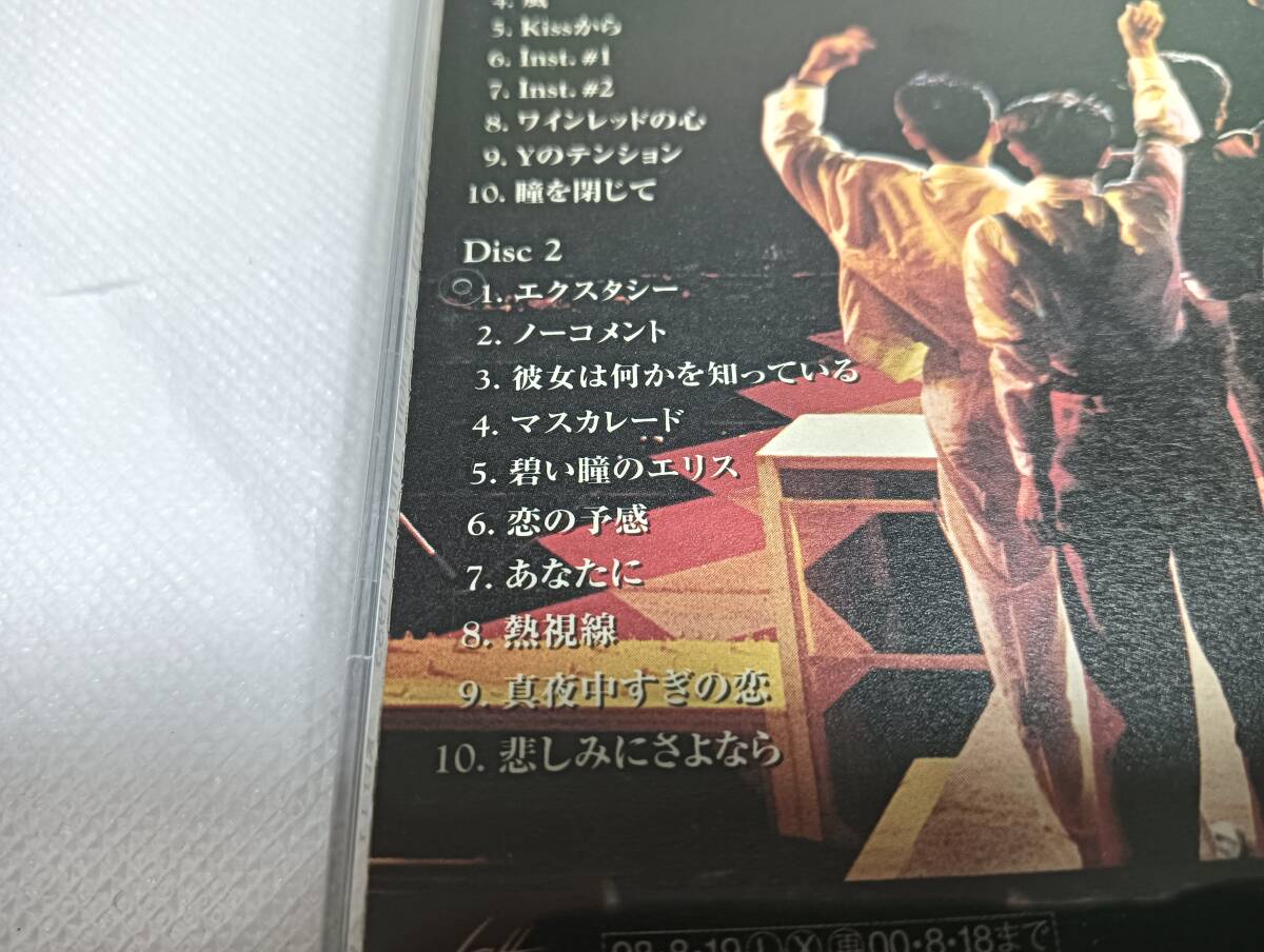 A2705 [2CD] зона безопасности Yokohama Stadium жить ~ONE NIGHT THEATER 1985 2 листов комплект звук проверка settled KTCR1485/6