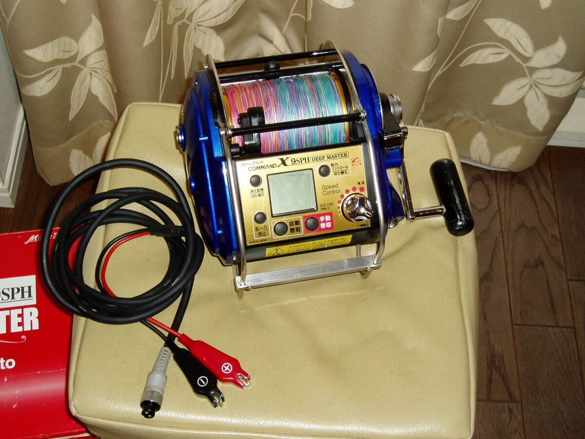 ミヤマエ　コマンド９SPディープマスター　箱、糸付き_画像1