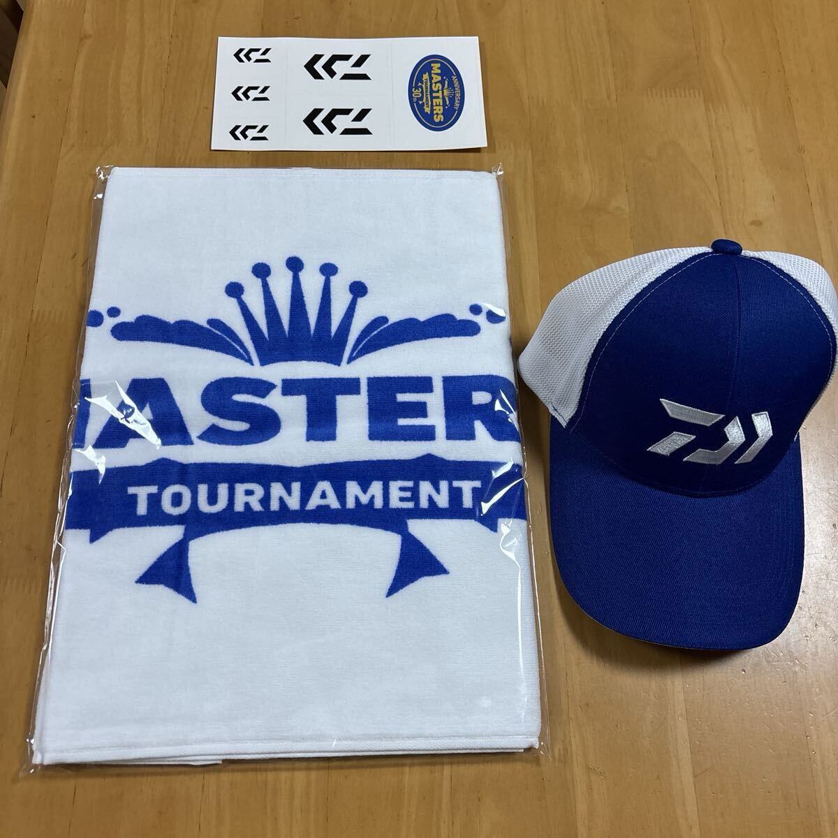 ダイワマスターズキャップ・タオル_画像1