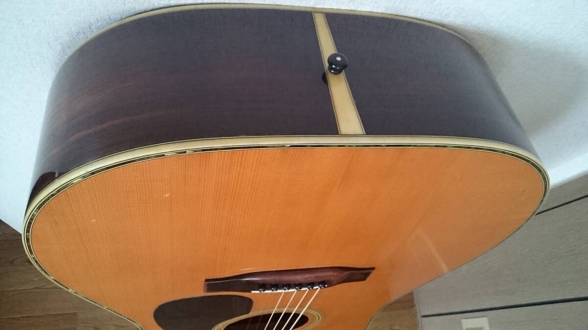 Morris W-50 アコースティックギター Made in Japan 単板トップ 状態良好 ハードケース付き_画像10