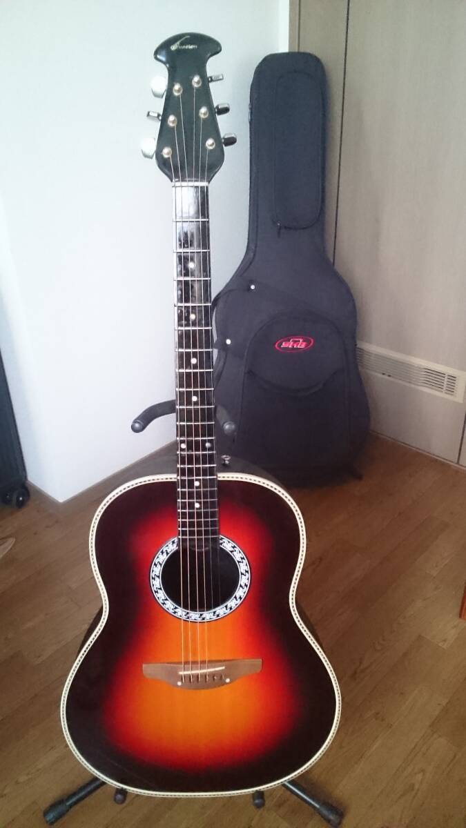 Ovation Matrix 1632-1 エレクトリックアコースティックギター Made in USA 中古美品 調整済み SKBケース付き_画像1