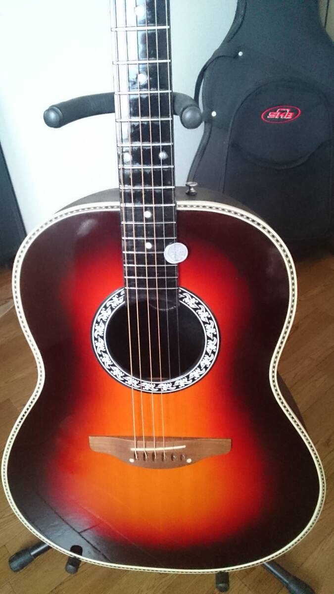 Ovation Matrix 1632-1 エレクトリックアコースティックギター Made in USA 中古美品 調整済み SKBケース付き_画像5