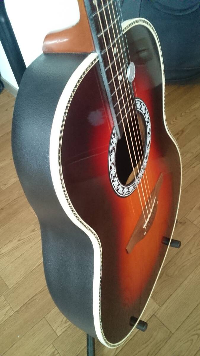 Ovation Matrix 1632-1 エレクトリックアコースティックギター Made in USA 中古美品 調整済み SKBケース付き_画像6
