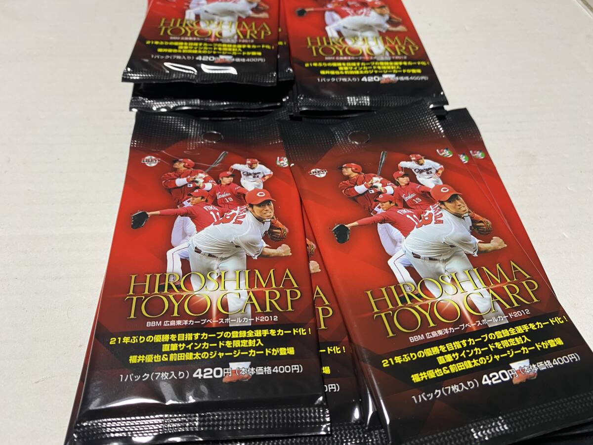 *2012BBM основа Ball Card Hiroshima Toyo Carp нераспечатанный упаковка 30 упаковка комплект обычная цена 12,000 иен *