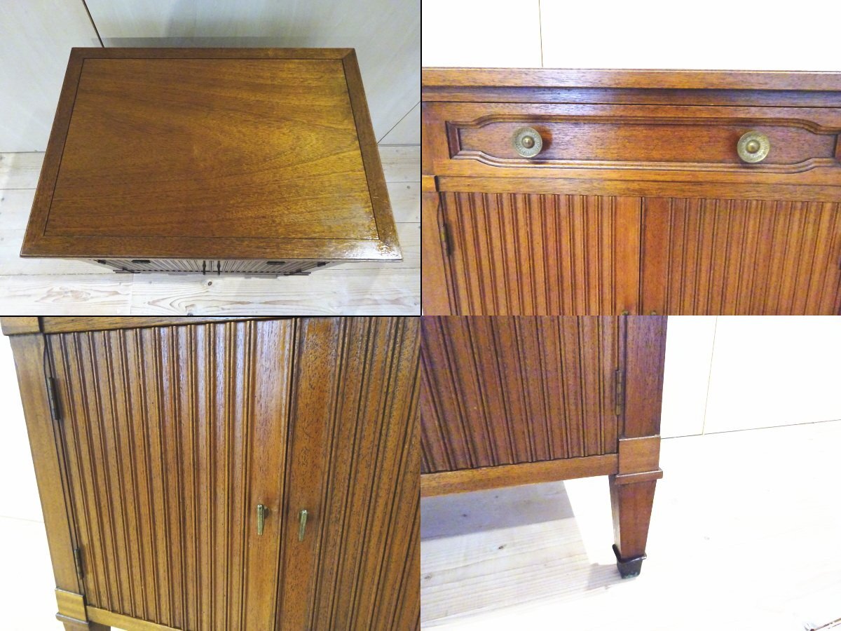 osk071028 【DREXEL HERITAGE】ドレクセル ヘリテイジ Triune トライユン サイドテーブル/サイドチェスト/ナイトテーブル_画像5