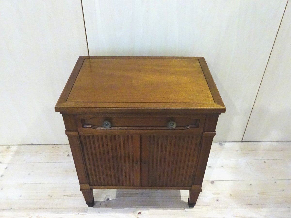 osk071028 【DREXEL HERITAGE】ドレクセル ヘリテイジ Triune トライユン サイドテーブル/サイドチェスト/ナイトテーブル_画像2