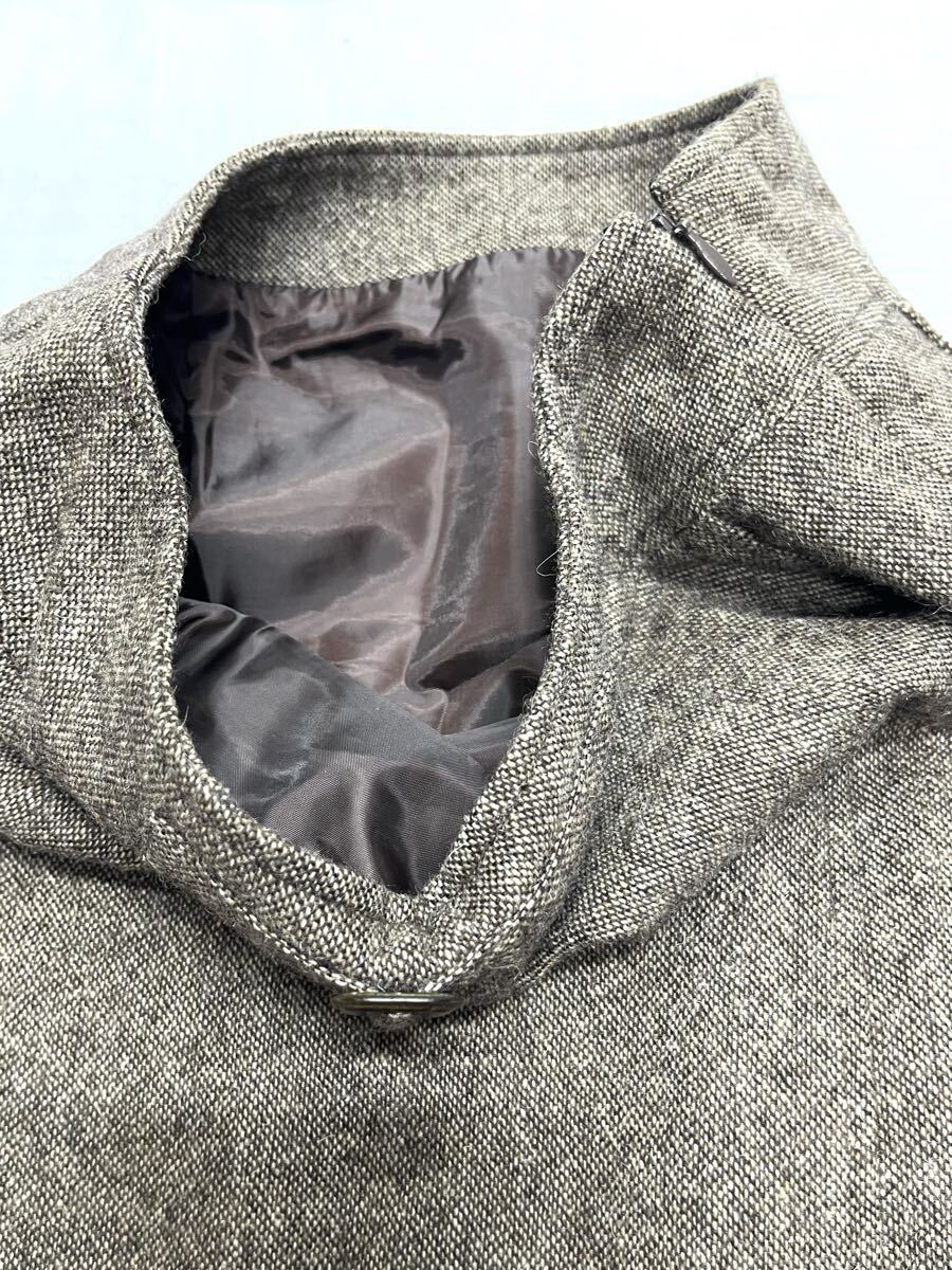 ヒロタ★（w61）ウール混 フレアスカート/茶系_画像2