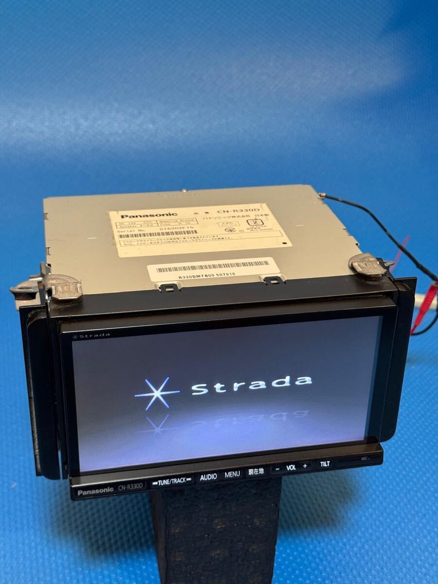 パナソニック　ストラーダ　CN-R330WD　メモリーナビ　地図データ2014年　地デジフルセグ　Bluetooth　DVD再生 地図2014年パナソニック メモリー ナビ CN-R330WD☆動作品