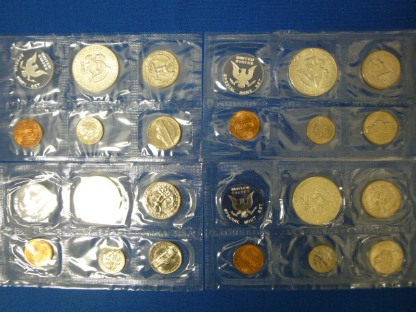 【T21878】外国コイン貨幣 アメリカ合衆国 ミント プルーフセット 米国造幣局 他 ワンダラー ハーフダラー おまとめ 計23点 約930g_画像8