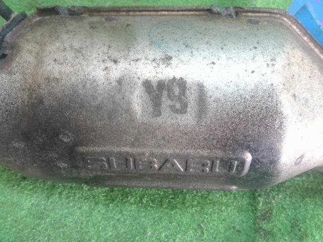 ★素材用★ レガシィ BP5 觸媒 キャタライザー EJ20 ターボ 116,725km カット品 ハニカム崩れ無 ロジウム パラジウム コア用 ジャンク