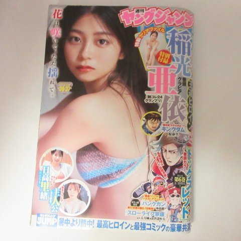●●週刊ヤングジャンプ2025年36・37号●稲光亜依/日高里緒/_画像1