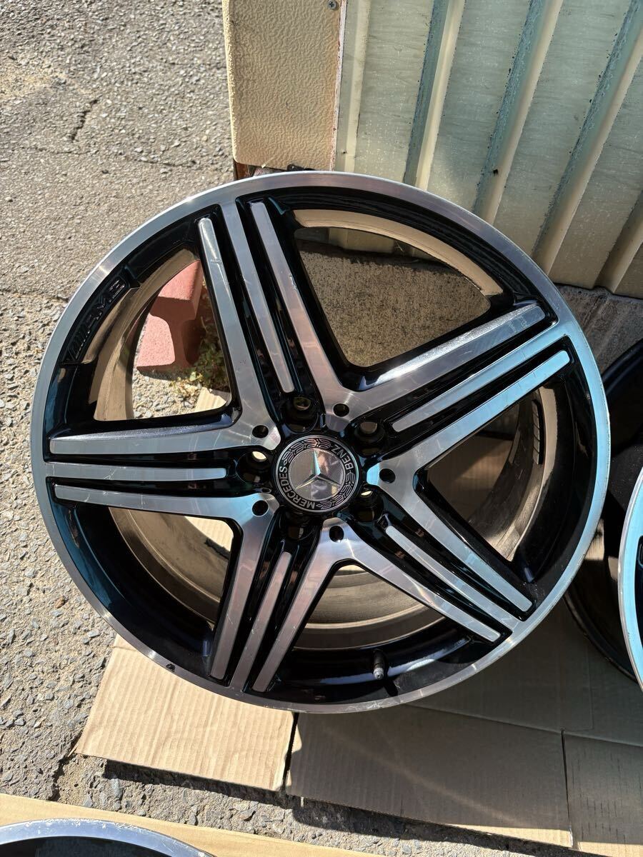 【送料8000円】【4本】AMG 純正　ベンツ　Aクラス　W176 純正　アルミ　ホイール　１８×８Ｊ　５穴　１１２　＋４８　【即決】_画像4