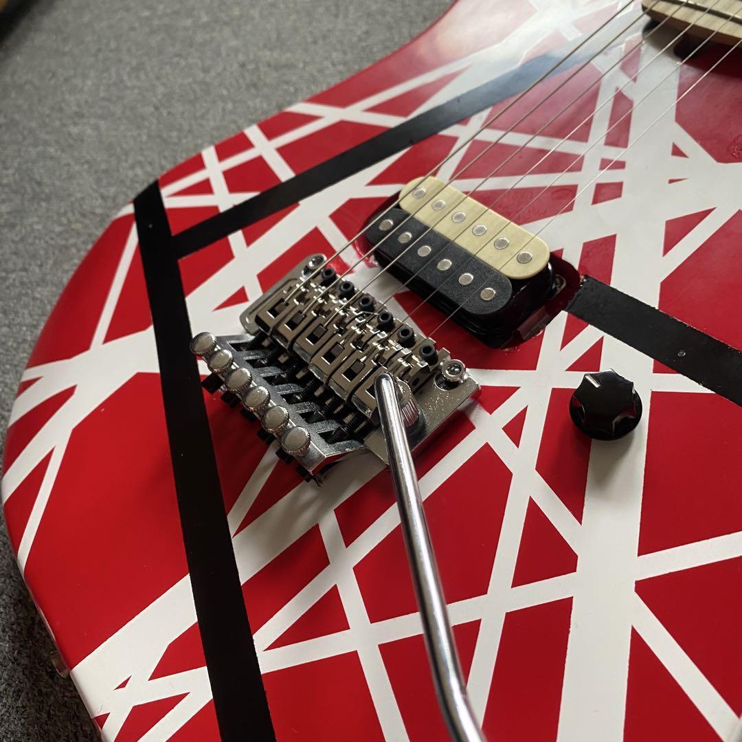 工房製作 ノーブランドEVH フランケンシュタイン エレキギター フロイドローズ 工房製作 ノーブランドEVH フランケンシュタイン エレキギター