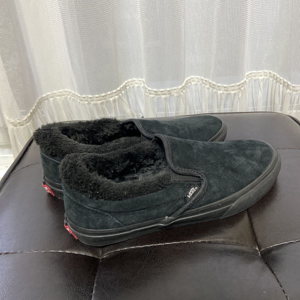 バンズ　スニーカー　スリッポン　ボワ VANS 黒　２６cm_画像3