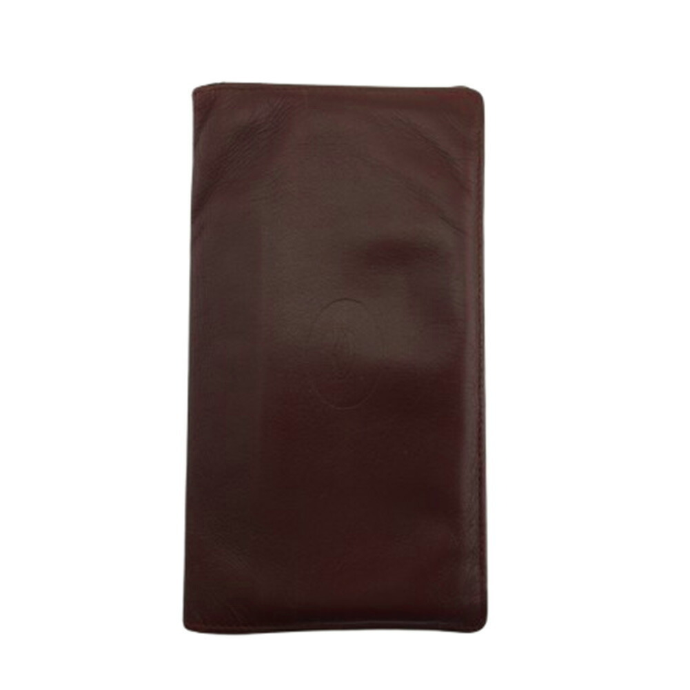 【30%OFFクーポン】カルティエ CARTIER 札入れ マストライン ボルドー レディース 中古_画像1