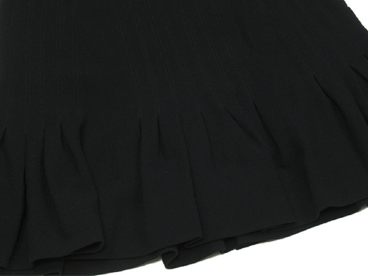 フェンディ FENDI スカート フレアー ♯42サイズ ブラック レディース 中古_画像3