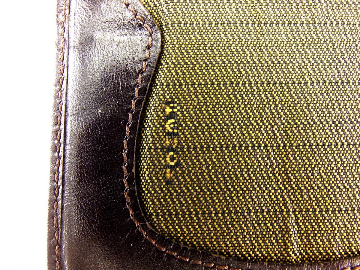 フェンディ FENDI コインケース ズッカ ブラック ベージュ ブラウン レディース 中古_画像8