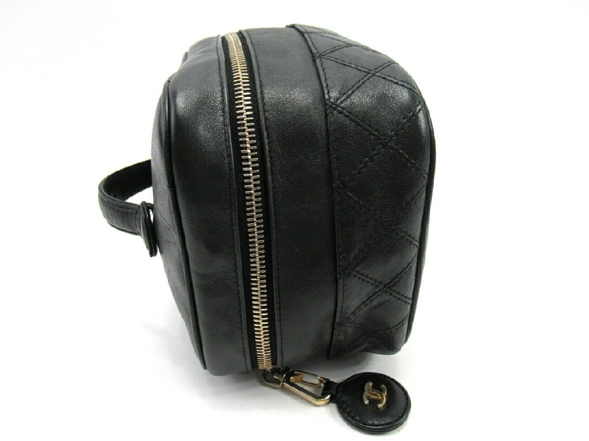 シャネル CHANEL ハンドバッグ ビコローレ ブラック レディース 中古
