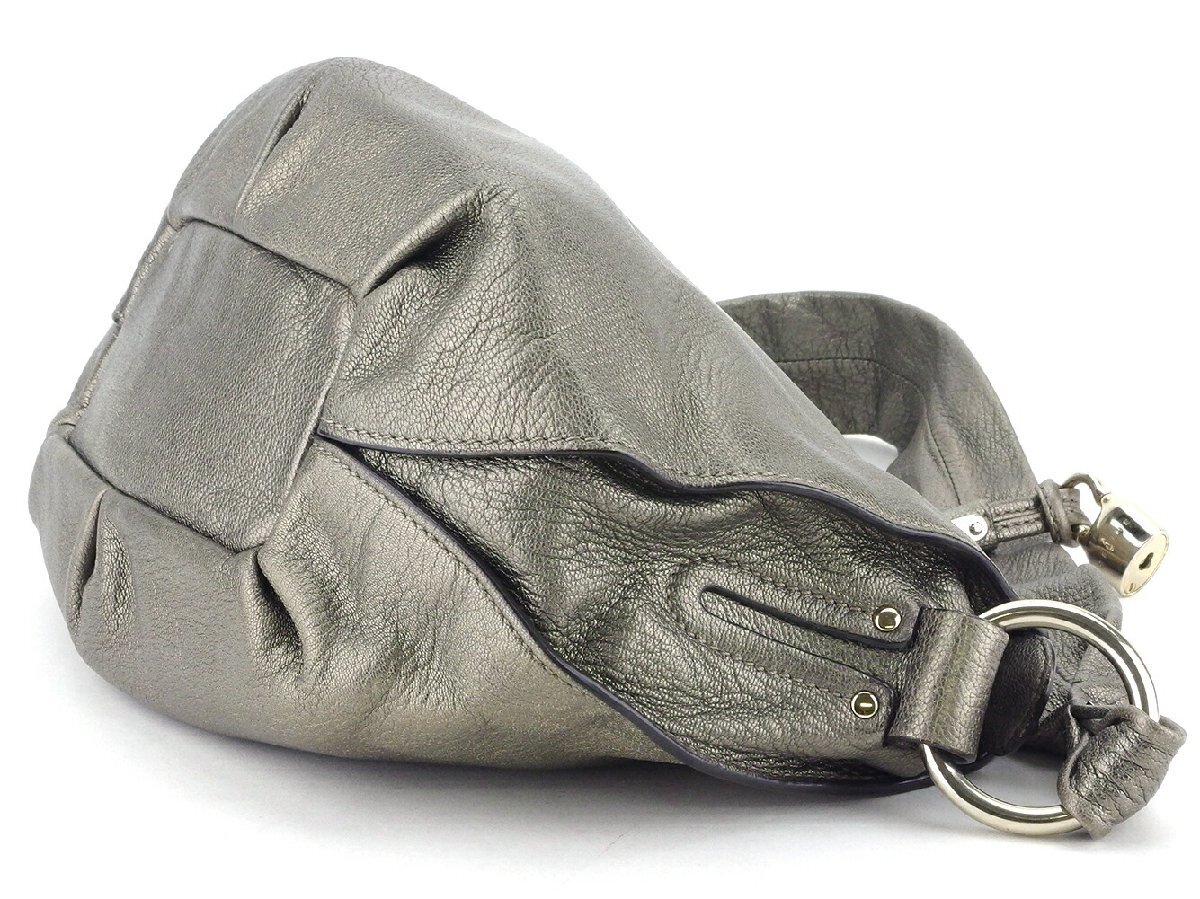 セリーヌ CELINE ハンドバッグ チャコールグレー レディース 中古