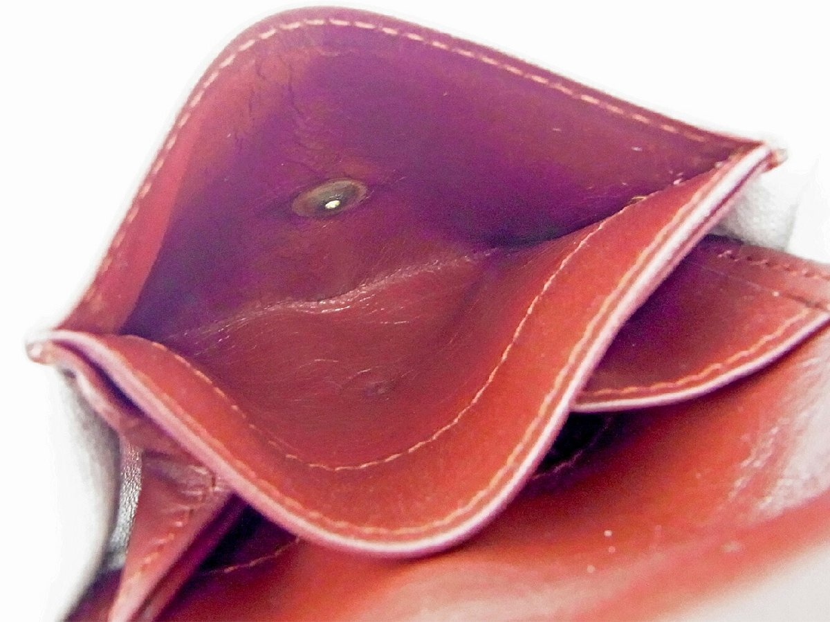 カルティエ CARTIER コインケース マストライン ボルドー レディース 中古_画像6