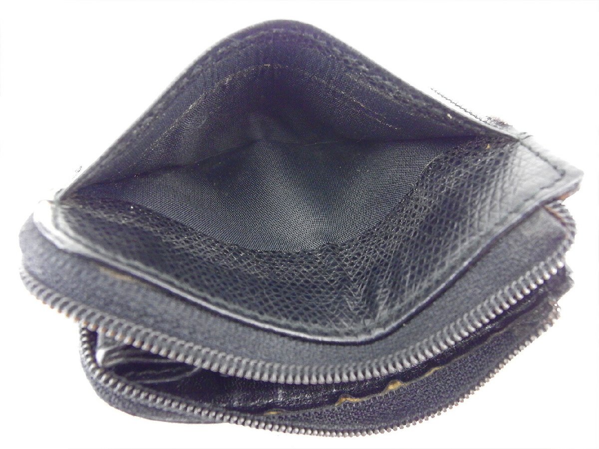 【30%OFFクーポン】ディオール Dior コインケース ブラック レディース 中古_画像6