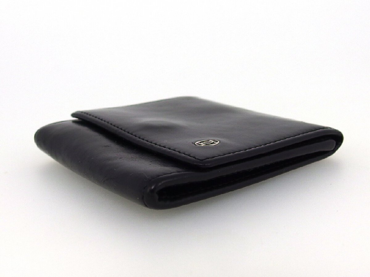 【30%OFFクーポン】カルティエ CARTIER コインケース パシャ ブラック シルバー レディース 中古_画像3