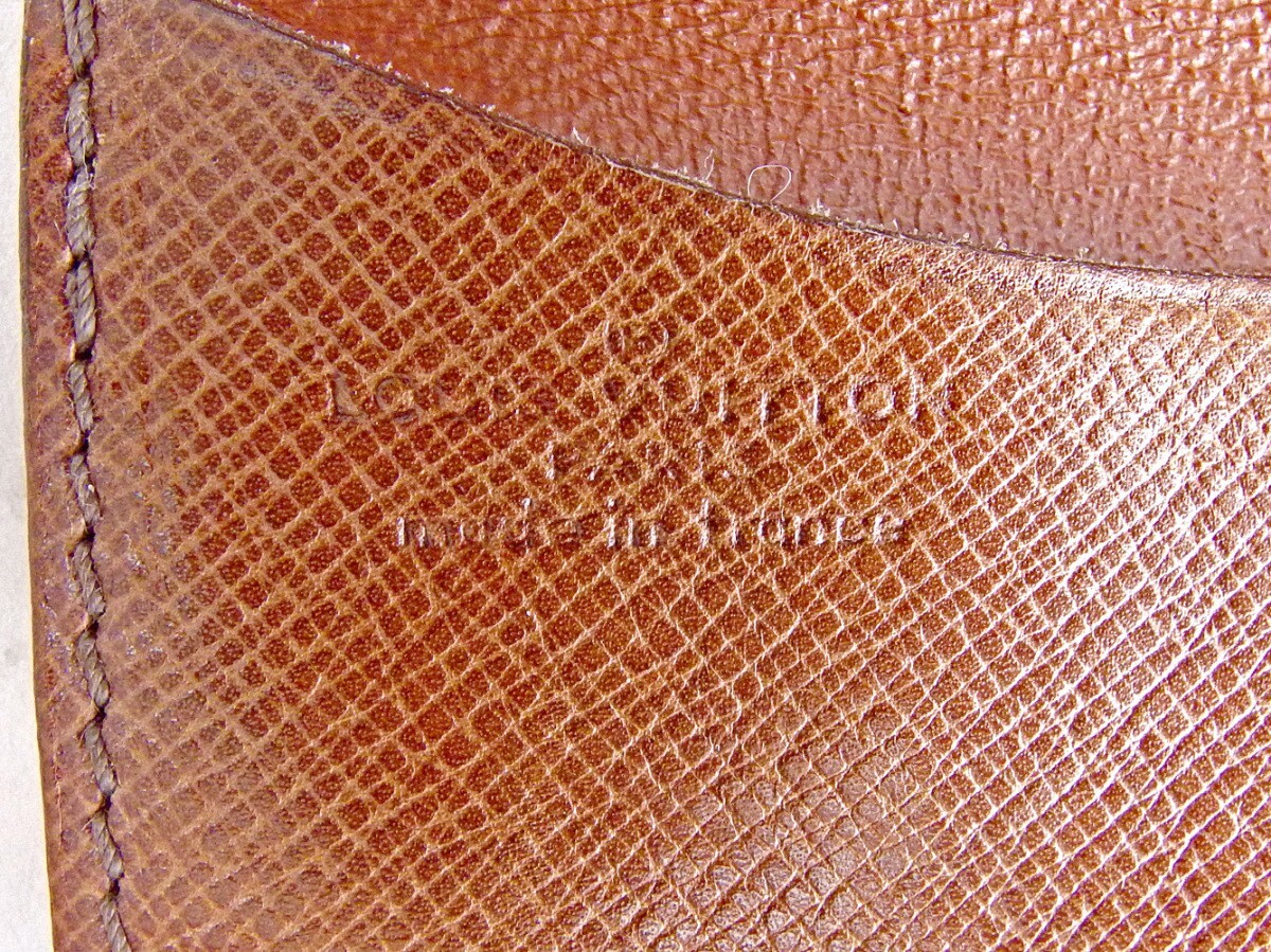 【30%OFFクーポン】ルイ・ヴィトン LOUIS VUITTON コインケース モノグラム /ポルトモネ・グセ ブラウン レディース 中古_画像8