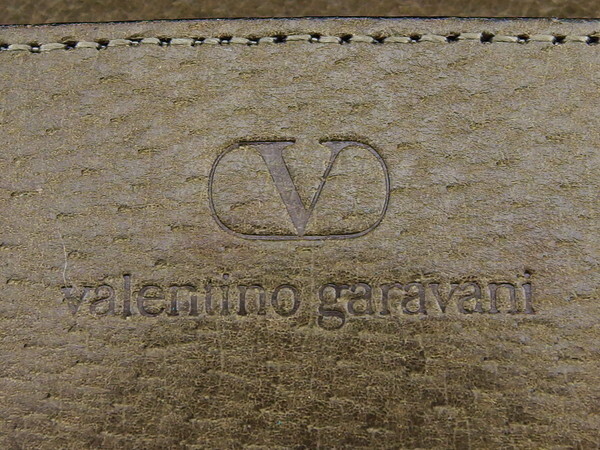 【30%OFFクーポン】ヴァレンティノ VALENTINO コインケース カーキ×ライトグリーン レディース 中古_画像7