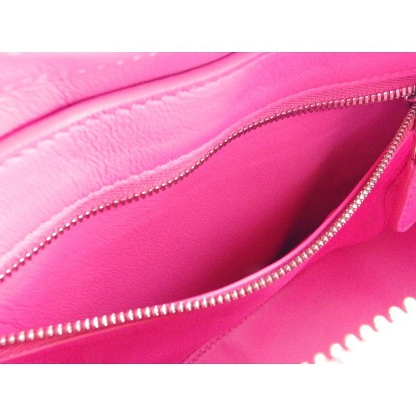 バレンシアガ BALENCIAGA ハンドバッグ XS トライアングルスクエアバッグ ホワイト 白 レディース 中古_画像6
