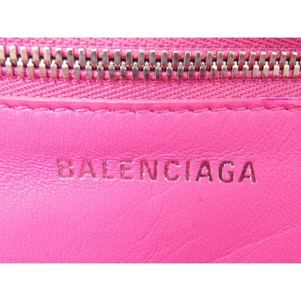 バレンシアガ BALENCIAGA ハンドバッグ XS トライアングルスクエアバッグ ホワイト 白 レディース 中古_画像7