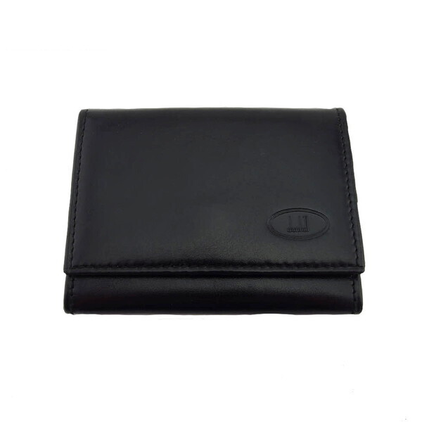 【30%OFFクーポン】ダンヒル Dunhill コインケース ブラック レディース 中古_画像1