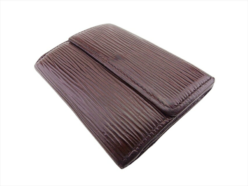 【30%OFFクーポン】ルイ・ヴィトン LOUIS VUITTON コインケース エピ ラドロー モカ レディース 中古_画像3