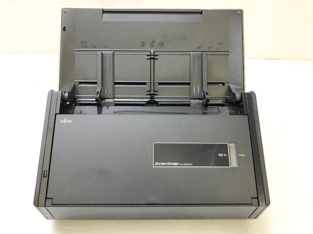 美品★PFU ScanSnap iX500 スキャナ スキャナー シートフィード 両面読み取り カラーCIS×2 RGB3色LED FI-IX500 T09011N_画像5