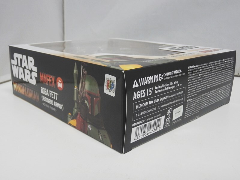 MAFEX No.201 BOBA FETT (Recovered Armor) [THE MANDALORIAN] / муфта .ksboba*feto фигурка [ The * man daro Lien ]