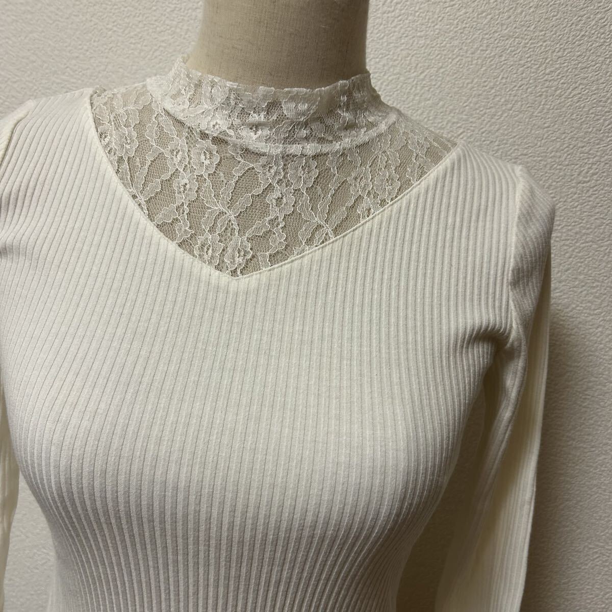 送料無料 匿名配送 新品 MIIA ミーア カットソー_画像2