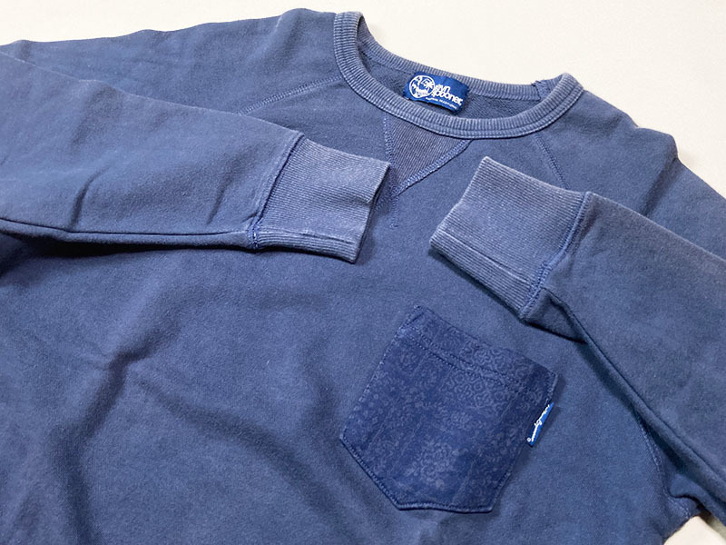 reyn spooner レインスプーナー クルーネック スウェット ポケット トレーナー メンズ M ラグランスリーブ_画像4