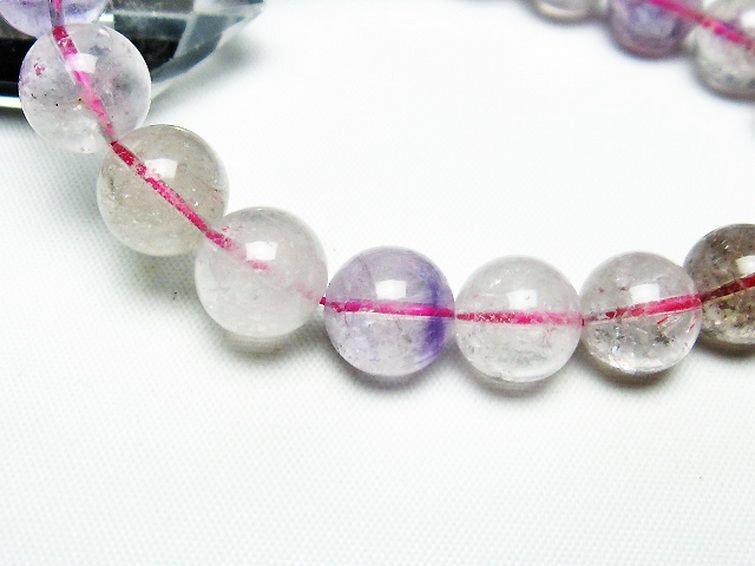誠安◆超レア極品天然AAAAAセイクリッドセブンブレスレット 11mm [T141-7939]の画像3