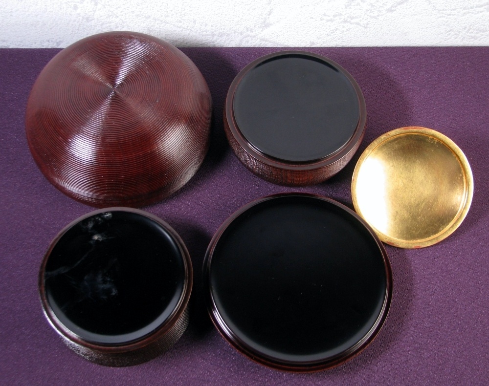 好玉泉堂 盂斎作　倣豊太閤 千成瓢箪No2　共箱　信玄弁当　四段重　茶道具/25i065_画像7