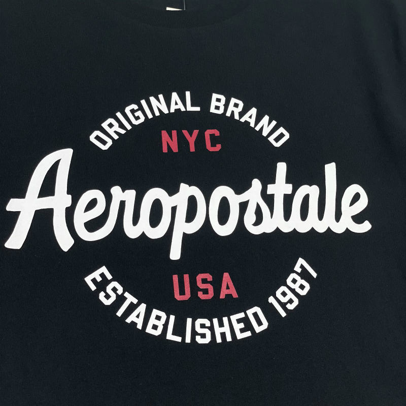 APT269 Sサイズ エアロポステール メンズ 半袖 Tシャツ ブラック_画像2