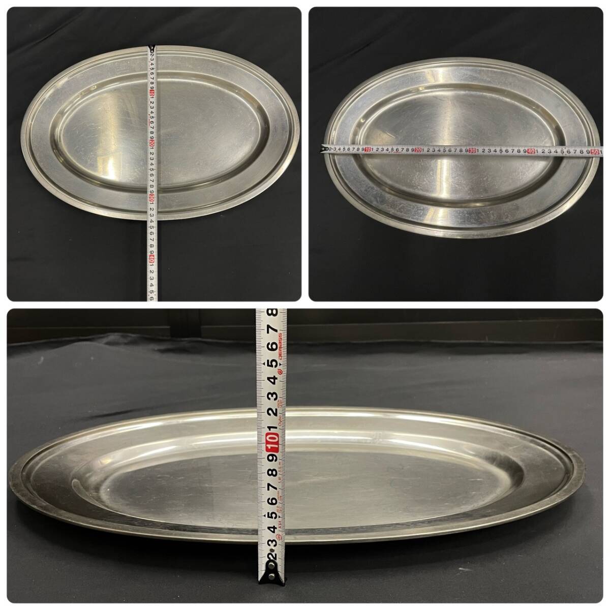 25札/A019185-1/TH3000/W115-108/【幕張】ステンレスプレート 14枚まとめ 4種 YUKIWA 18 1.0㎜ 20 1.2㎜/IKD 18-8 STAINLESS STEEL_画像7