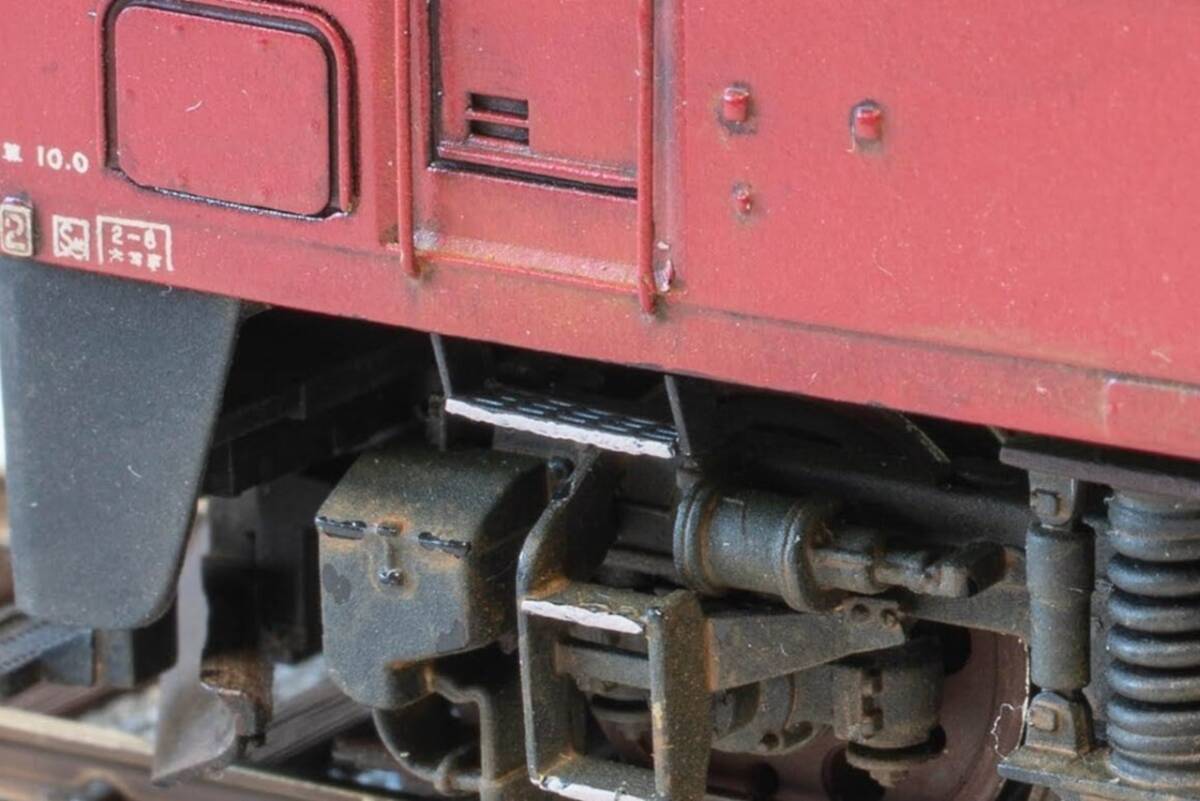 【HOゲージ 】機関車扉下ステップ 電気機関車 8K出力 3D精密パーツ 未塗装2両分_画像1