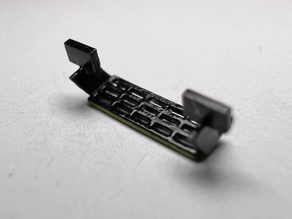 【HOゲージ 】機関車扉下ステップ 電気機関車 8K出力 3D精密パーツ 未塗装2両分_画像5