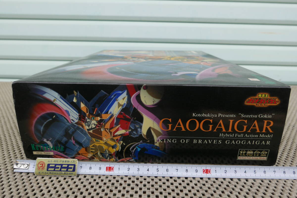 [ новый товар нераспечатанный ] The King of Braves GaoGaiGar GAOGAIGAR.. сплав KOTOBUKIYA Chogokin 