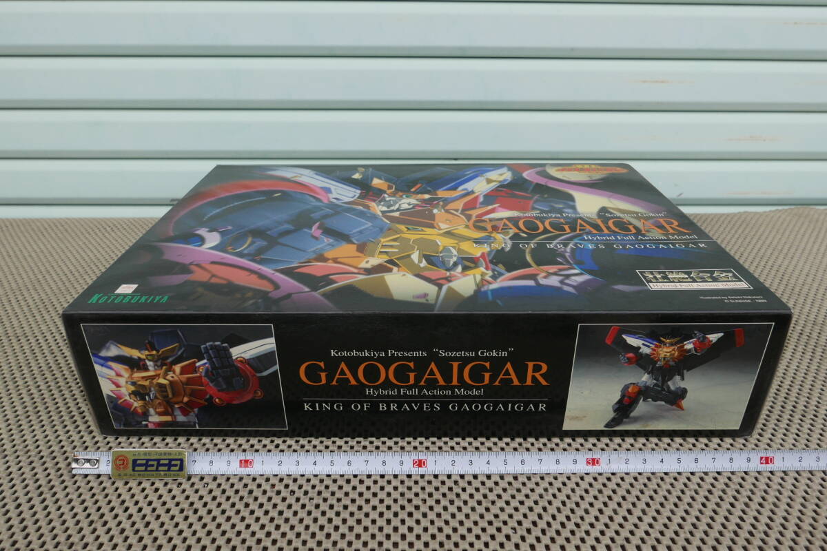 [ новый товар нераспечатанный ] The King of Braves GaoGaiGar GAOGAIGAR.. сплав KOTOBUKIYA Chogokin 